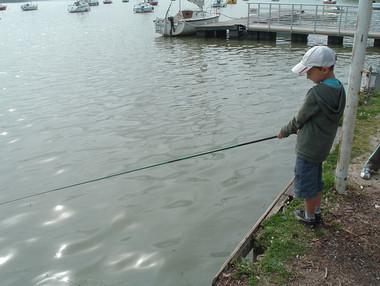 Pêche de la base de loisir du CG82